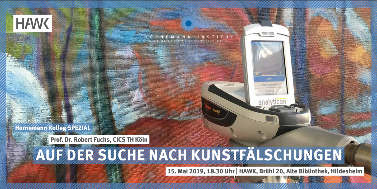  Einladungskarte, Auf der Suche nach Kunstfälschungen, Hornemann Kolleg 14