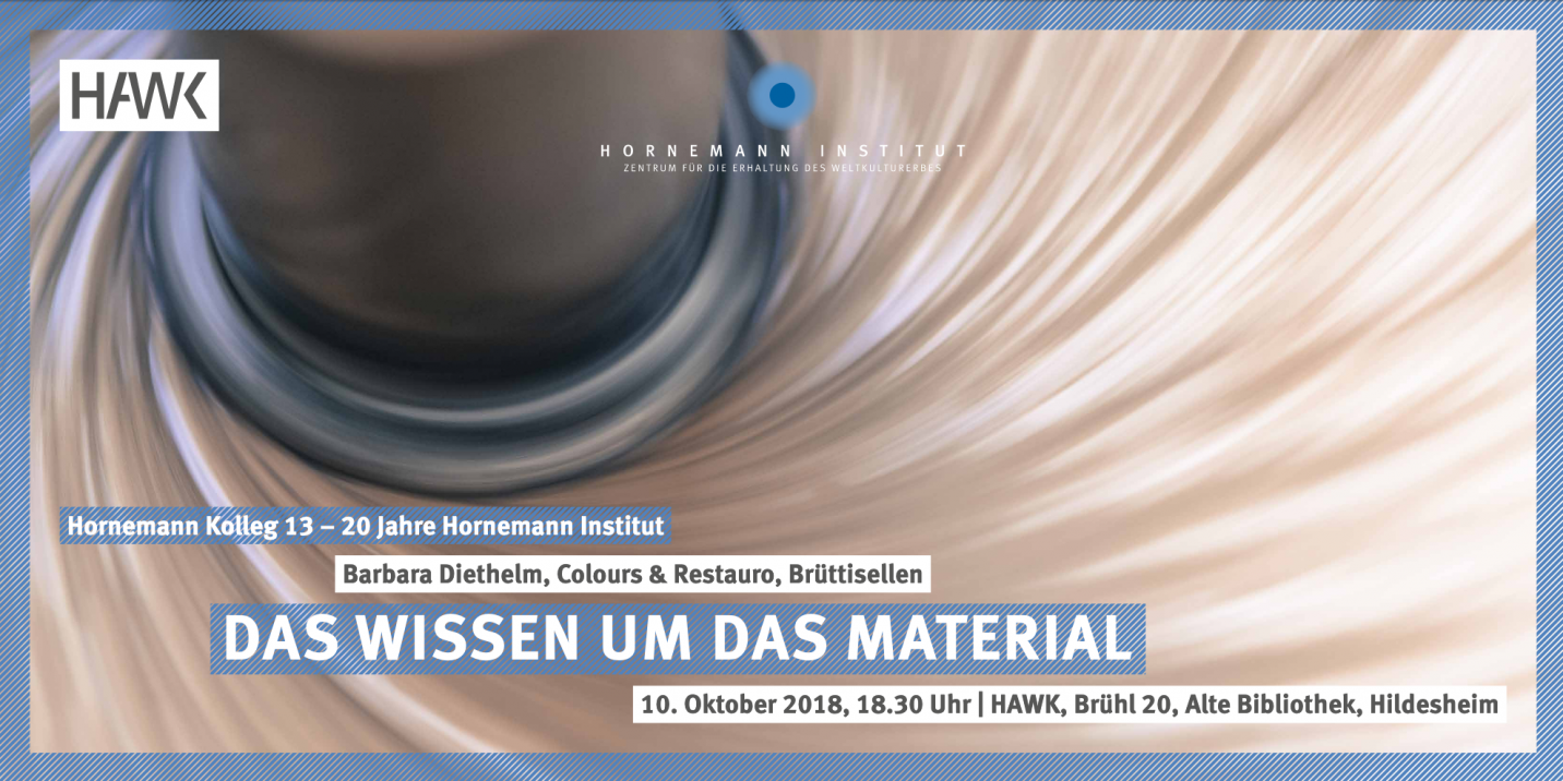 Einladungskarte, Das Wissen um das Material, Hornemann Kolleg 13