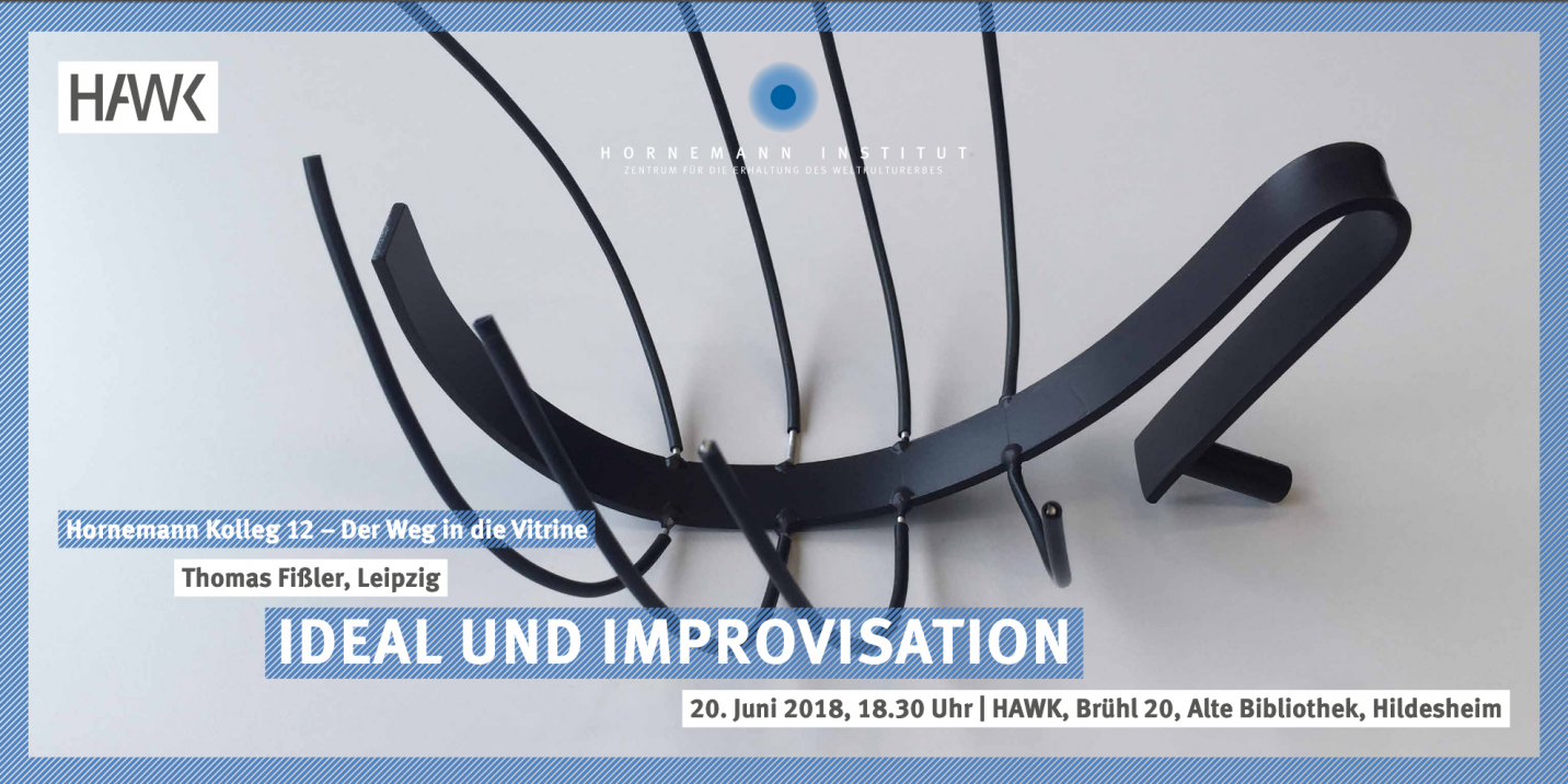 Einladungskarte, Ideal und Improvisation, Hornemann Kolleg 12
