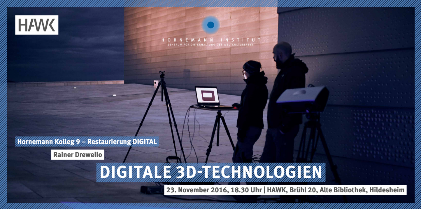 Einladungskarte, Digitale 3D-Technologien, Hornemann Kolleg 9